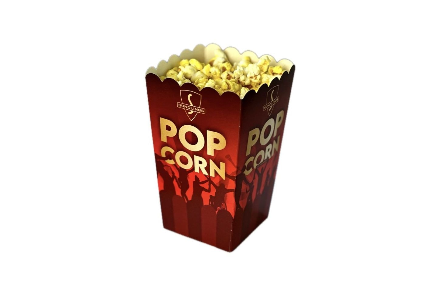 Klassiska popcornbägare