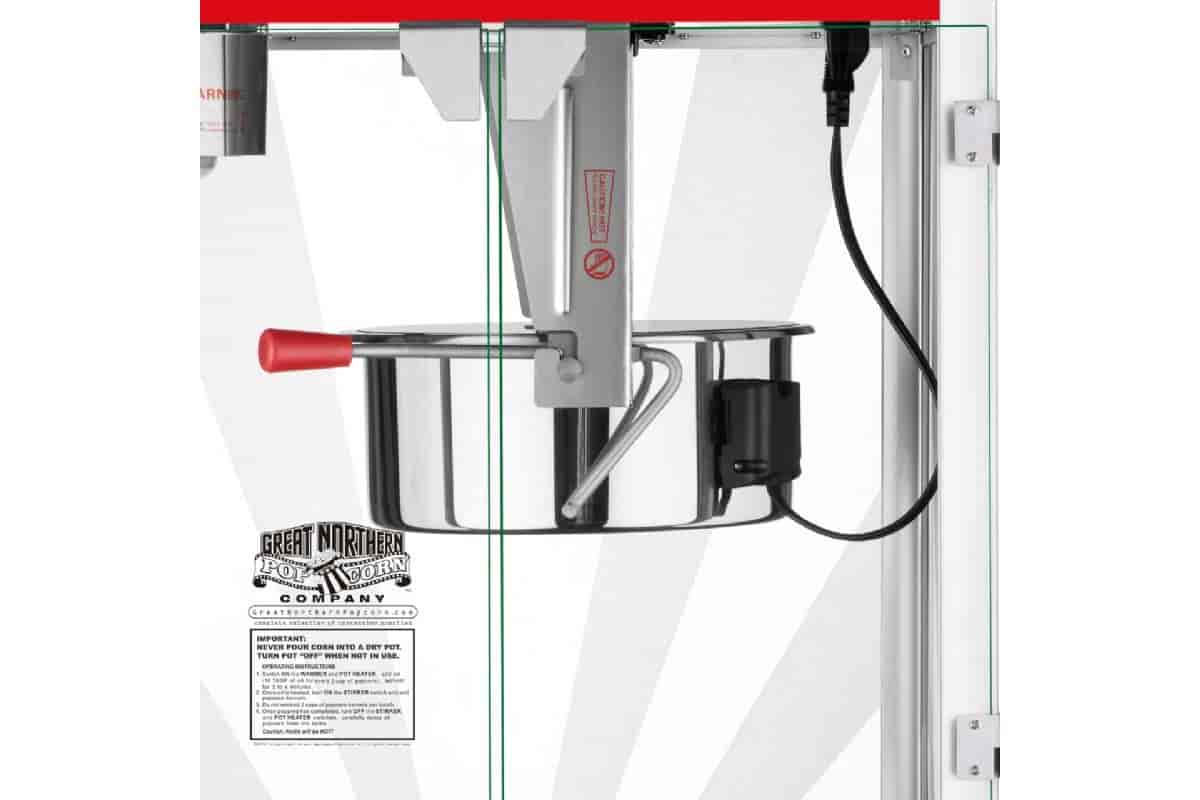 Marvel 16oz popcornmaskin - Silver Marvel 16oz popcornmaskin - Silver