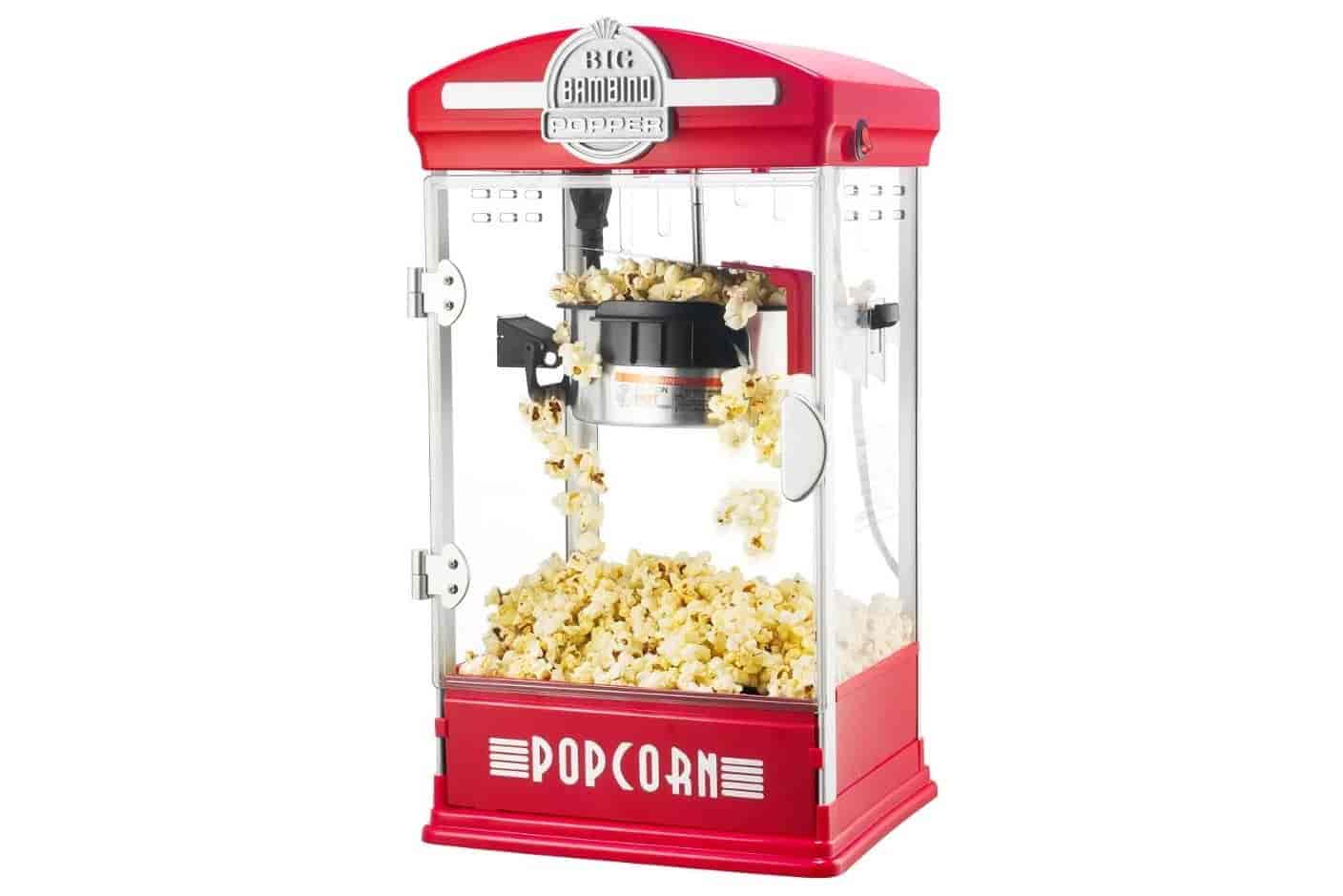 Big Bambino popcornmaskin - Röd Big Bambino popcornmaskin - Röd